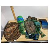 TEENAGE MUTANT NINJA TURTLES COSTUME, MASK,