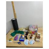 ASSORTED PERSONAL CARE ITEMS, FOAM ROLLER,