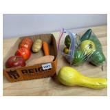 ARTIFICIAL FRUIT AND VEGETABLE DECOR, INCLUDES