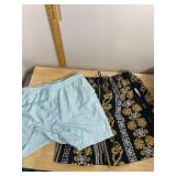 MENS POLYESTER SHORTS, ASSORTED PATTERNS, ELASTIC