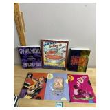 ASSORTED SOFTCOVER BOOKS, FILM GUIDES, COMIC