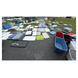 100+ LARGE BIN AND LID ASSORTMENT - MOST BINS AND