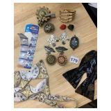 TIDAL COOL BOW TIES, STEAMPUNK THEMED JEWELRY,