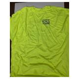 K.A. SODDERS HI-VIS YELLOW T-SHIRTS, SCREEN