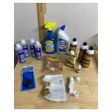 ASSORTED CLEANING AND FURNITURE CARE PRODUCTS,