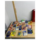 ASSORTED HOUSEHOLD HARDWARE, INCLUDES SCOTCH HOOK