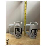 CERAMARTE LTD IMPORTED BAVARIAN BEER STEINS,