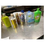 ASSORTED CLEANING SUPPLIES, INCLUDES BAR KEEPERS