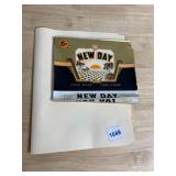 VTG CIGAR BOX LABELS, NEW DAY BRAND, J.J.