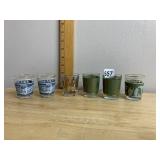 ASSORTED VTG SHOT GLASSES, NIAGARA FALLS