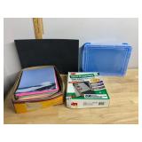 JM SHEET PROTECTORS, POLYPROPYLENE, NON-GLARE,