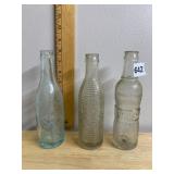 VTG SODA BOTTLES, EAGLE SODA WATER CO, WARD