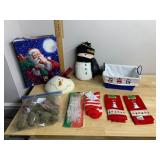 ST. NICHOLAS SQUARE PENGUIN BASKET, PITTSBURGH