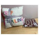 TARGET THRESHOLD DECORATIVE THROW PILLOW W/ KEEP