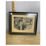 EMANUEL SCHARY, CARNEGIE HALL, LITHOGRAPH PRINT,