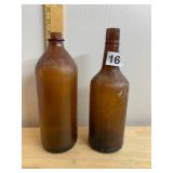 AMBER GLASS CLOROX BOTTLES, EMBOSSED FEDERAL LAW