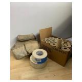 MCGUIRE-NICHOLS LEATHER TOOL BELT, TRIMCO MASKING