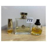 VERSACE EAU DE PARFUM, YVES SAINT LAURENT EAU DE
