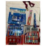 ORAL-B, COLGATE, CREST TOOTHBRUSHES, ASSORTED