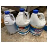CLOROX AND GIANT EAGLE CONCENTRATED BLEACH,