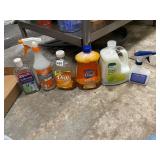 ASSORTED LIQUID HAND SOAPS, ALL-PURPOSE SPRAYER,