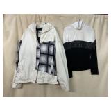 ROXY SNOWBOARD JACKET AND TURTLENECK TOP,