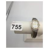 VIVANI QUARTZ WRISTWATCH, TWO-TONE TWISTED CABLE
