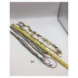 COSTUME JEWELRY, INCL METAL CHAIN BRACELET,