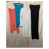 DECREE CORAL TANK DRESS, FRENZII BLUE TUBE DRESS,