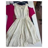 VTG JERELL JR. NEW YORK SLEEVELESS DRESS W/