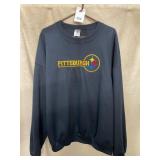 JERZEES PITTSBURGH STEELERS SWEATSHIRT, BLACK,