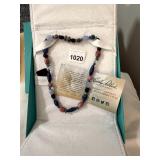 CAROLYN POLLACK DESIGN STONE NECKLACE NEW IN BOX