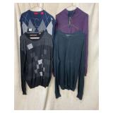 ASSORTED MENS SWEATERS, INCLUDES PERRY ELLIS