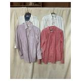 ASSORTED DRESS SHIRTS, INCLUDES BROOKS BROTHERS,