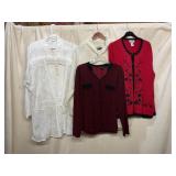 ASSORTED LADIES TOPS, INCLUDES MARKS & SPENCER