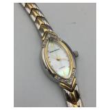 SERGIO VALENTE TWO-TONE WRISTWATCH,