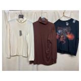 CHARTER CLUB CASHMERE TURTLENECK, BOB MACKIE