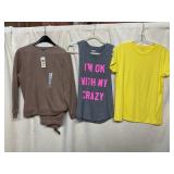 KAREN SCOTT FLEECE SET, FIVE BELOW TANK, TALBOTS