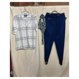 POLO BY RALPH LAUREN CALDWELL WHITE PLAID SHIRT,