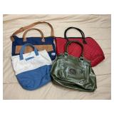 ASSORTED TOTE BAGS, INCLUDES CRABTREE & EVELYN