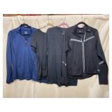 TEK GEAR DRYTEK BLUE 1/4 ZIP, TEK GEAR DRYTEK