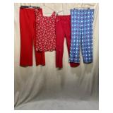 VTG CLOTHING ASSORTMENT, RUSS RIBBED PANTS,