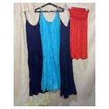 FRENCH CONNECTION NAVY MAXI DRESS, VASNA DESIRE