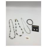 GIVENCHY EARRINGS, CRYSTAL DROP, NIP, ASSORTED