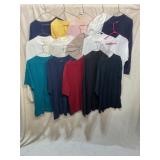 ASSORTED MENS T-SHIRTS, LONG AND SHORT SLEEVE,