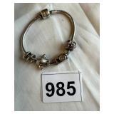 STERLING SILVER CHARM BRACELET BY SOUFEEL JEWELRY