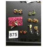 BETSEY JOHNSON ENAMEL BIRD BROOCH, ASSORTED VTG