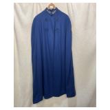 STANDARD APPAREL COMPANY CAPE, BLUE WOOL,