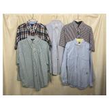 TOMMY HILFIGER AND BROOKS BROTHERS SHIRTS,