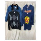 ASSORTED APPAREL, INCLUDES INNOVATIONS BLUE